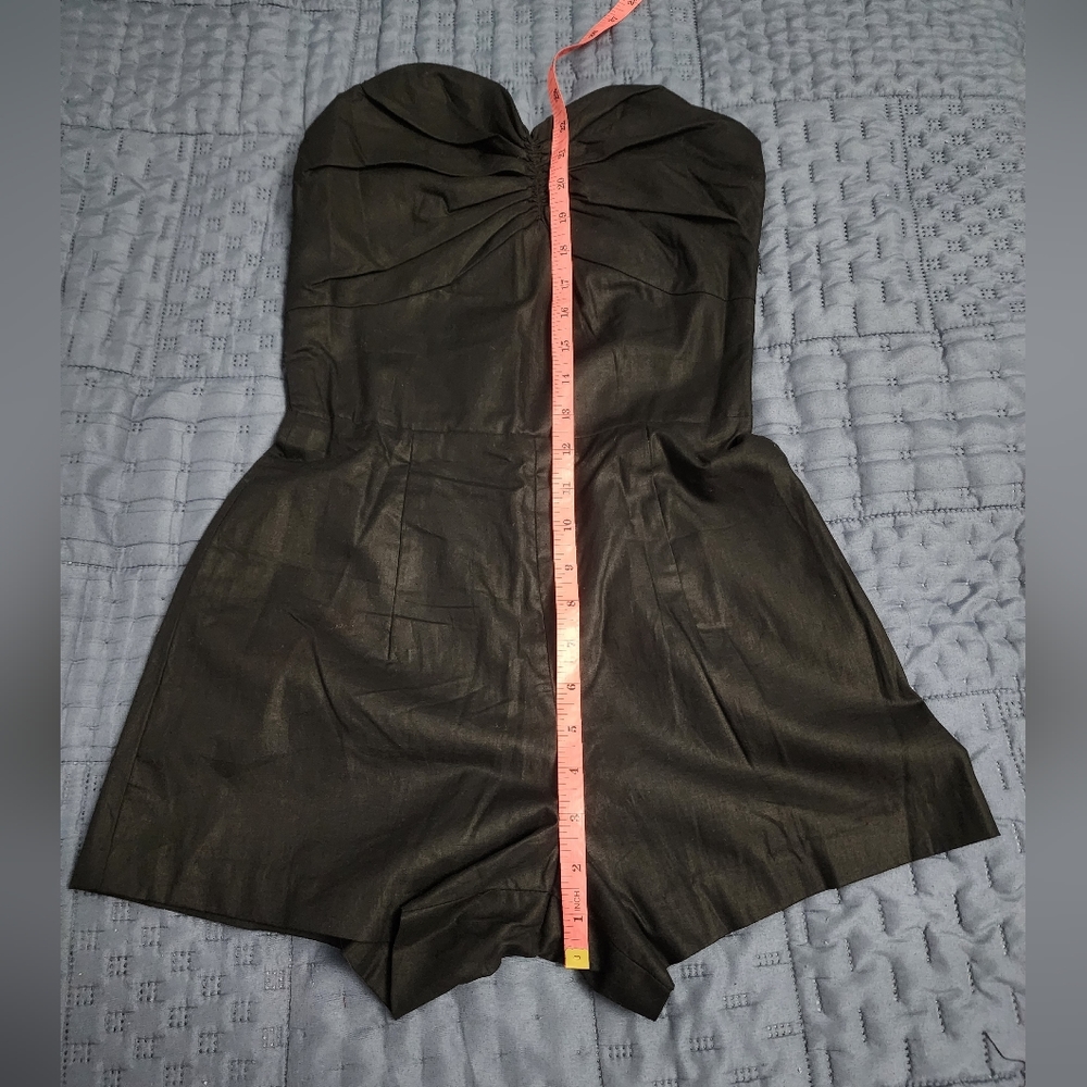 Hearts and Found curtsie playsuit set in black XS - Picture 10 of 13